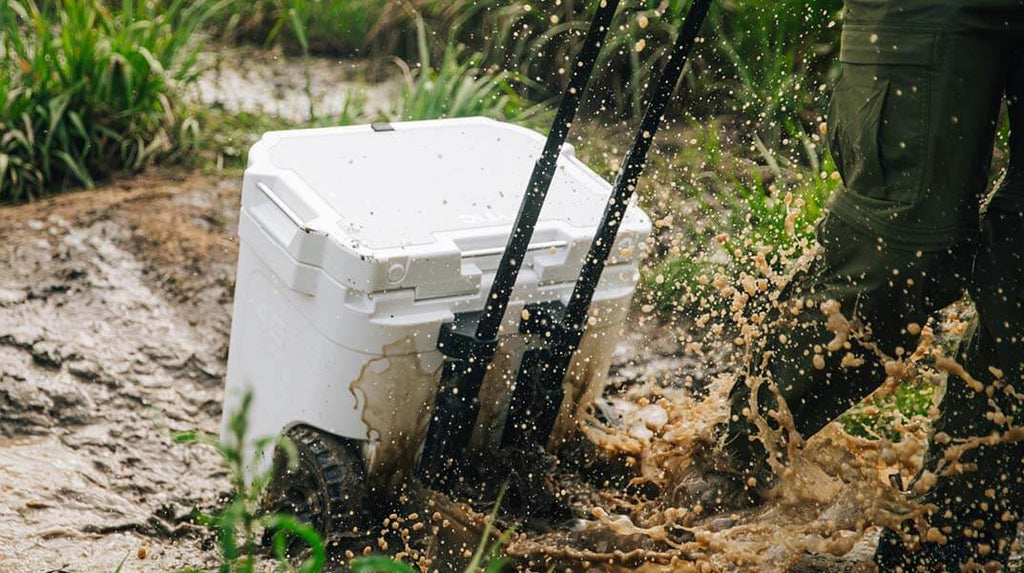 45 QT Ultra-Tough Wheeled Cooler