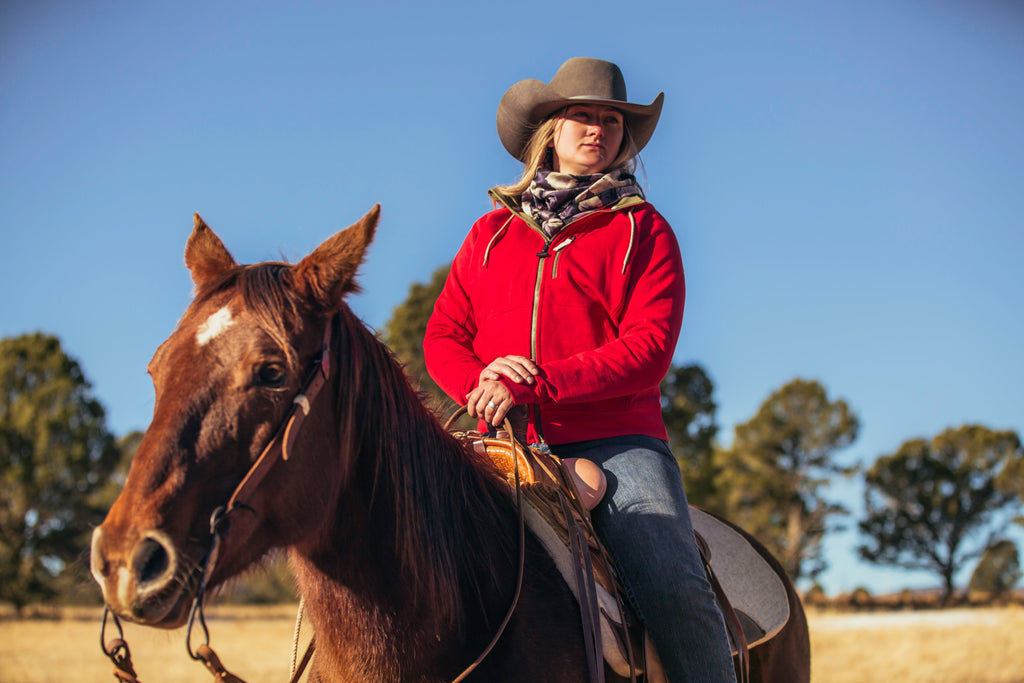 Women's Water-Repellent Full-Zip Hoodie