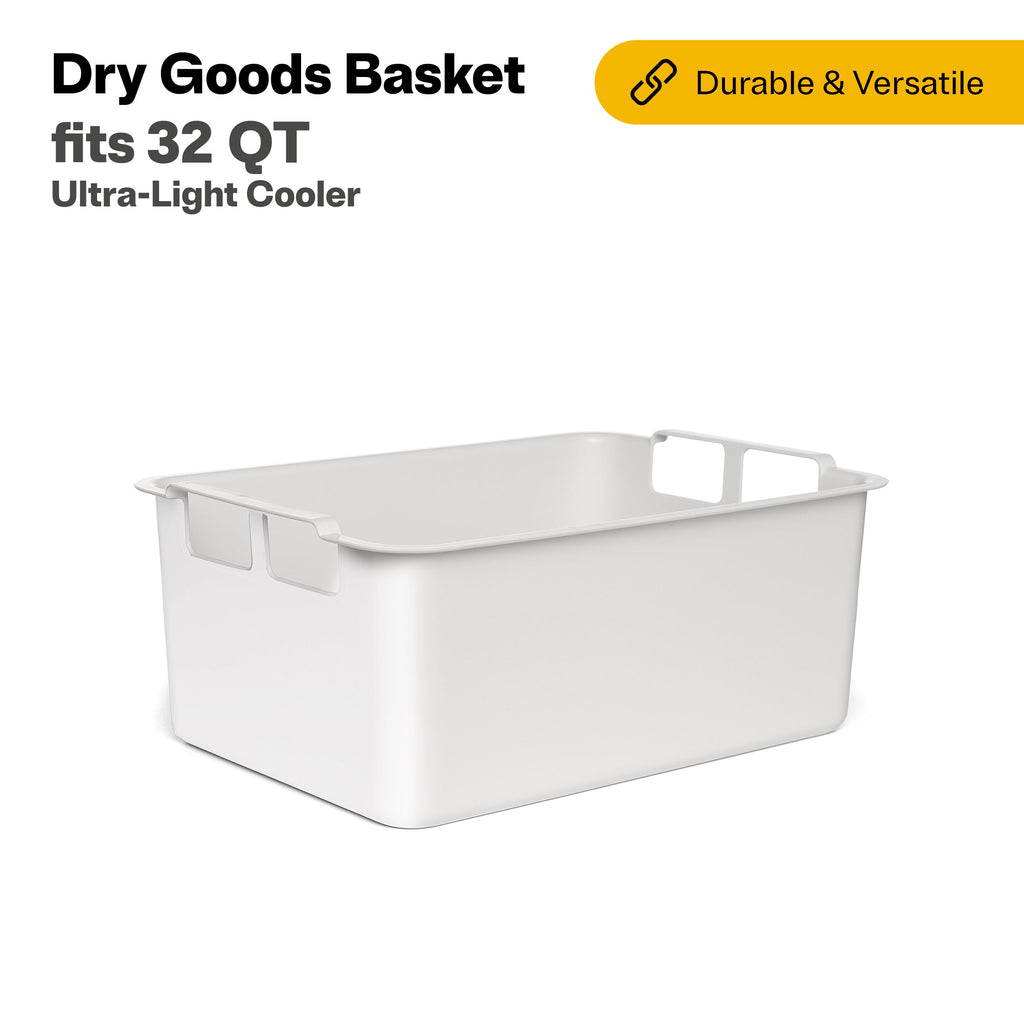 Ultra-Light Cooler Dry Goods Basket