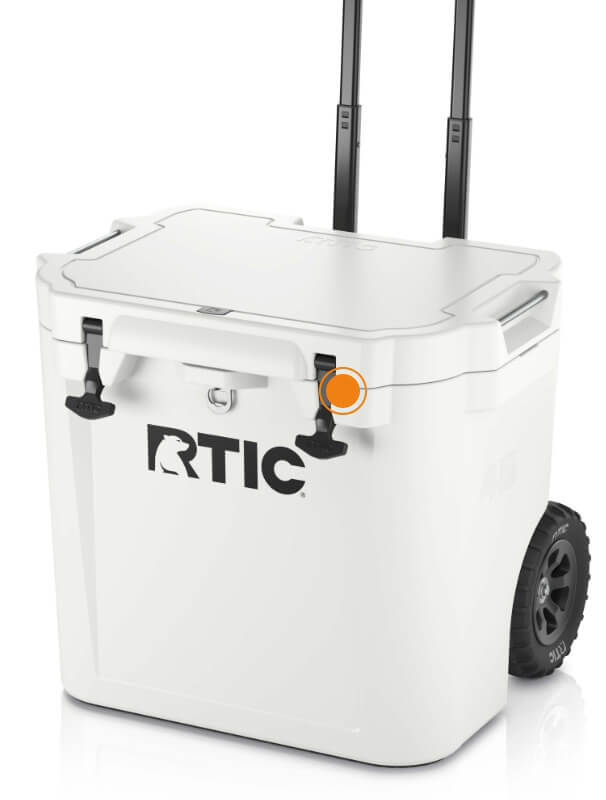 45 QT Ultra-Tough Wheeled Cooler